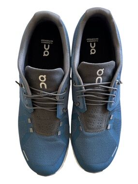 On Running Men's Sneakers in Blue and Gray